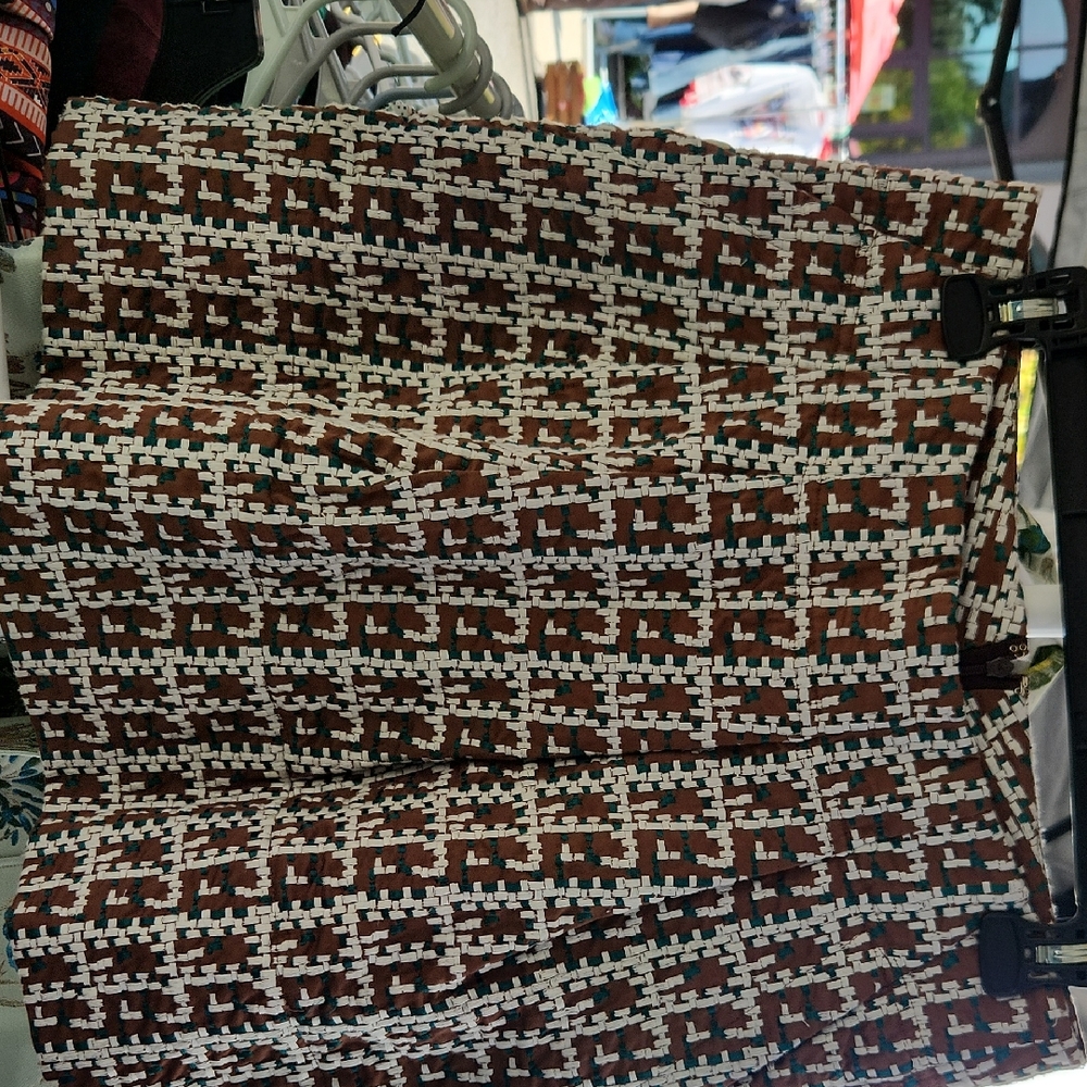Geometric Patterned Skirt